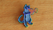 Load and play video in Gallery viewer, NEON Rainbow Plated Enamel Pin
